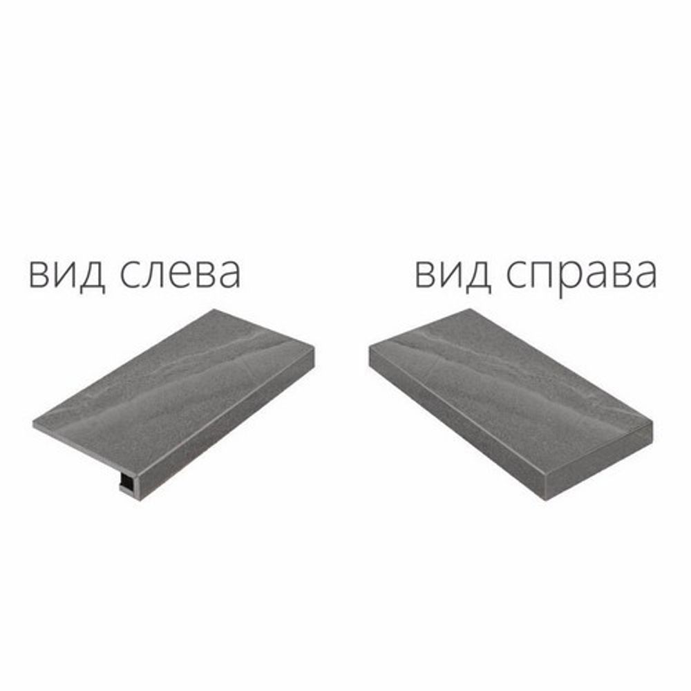 Ступень Contempora Carbon Scalino Ang.Dx (Угловая Правая) Nat 60x33