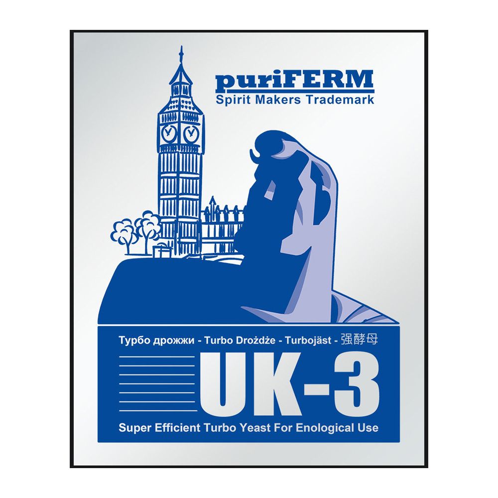 Турбо дрожжи Puriferm UK-3