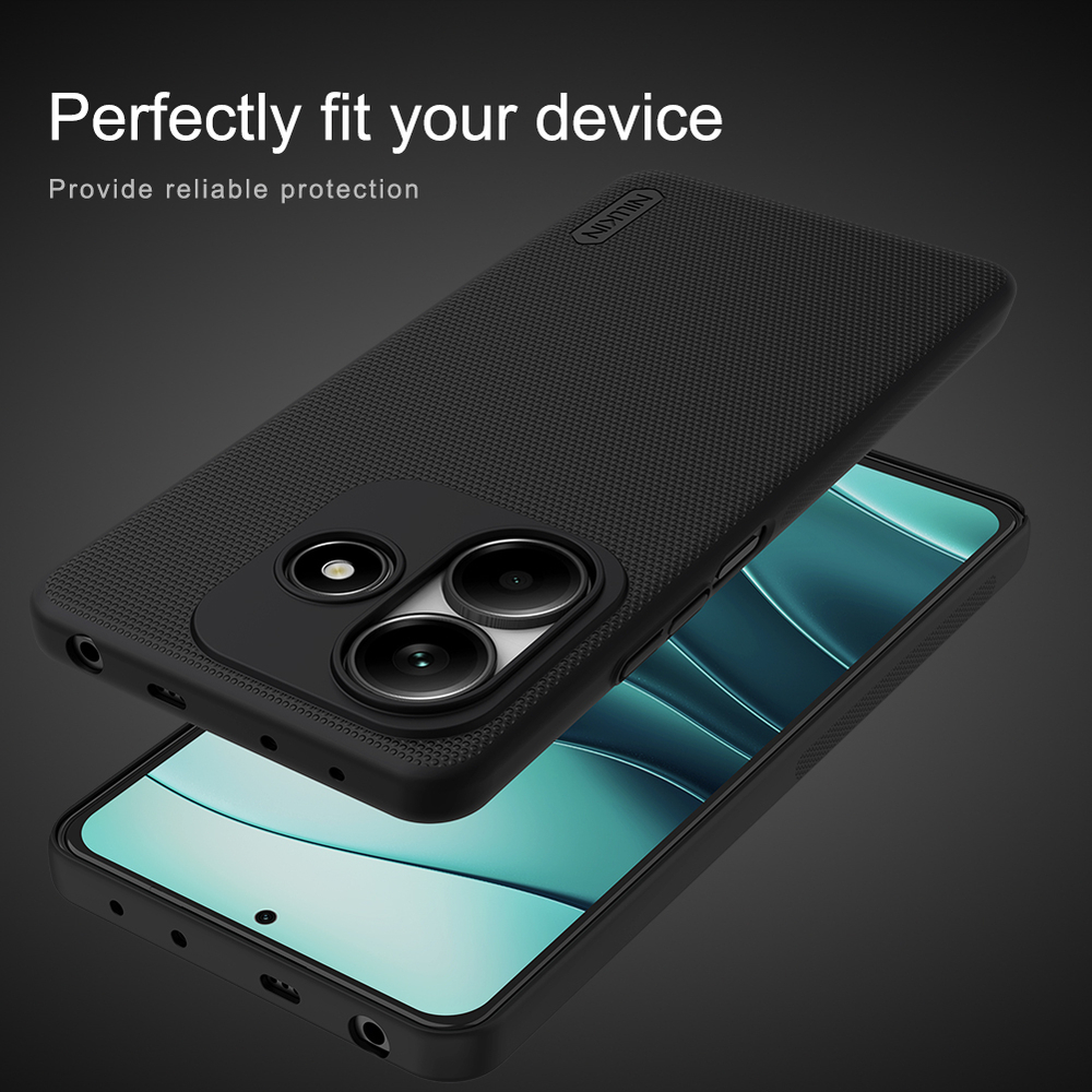 Тонкий жесткий чехол от Nillkin для смартфона Xiaomi Redmi Note 14 5G, серия Super Frosted Shield