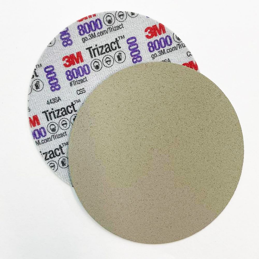 Полировочный круг на поролоновой основе Trizact 3m Р8000