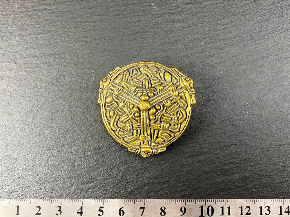 Фибула. Новгород, Рюриково городище 10 в. (круглая)