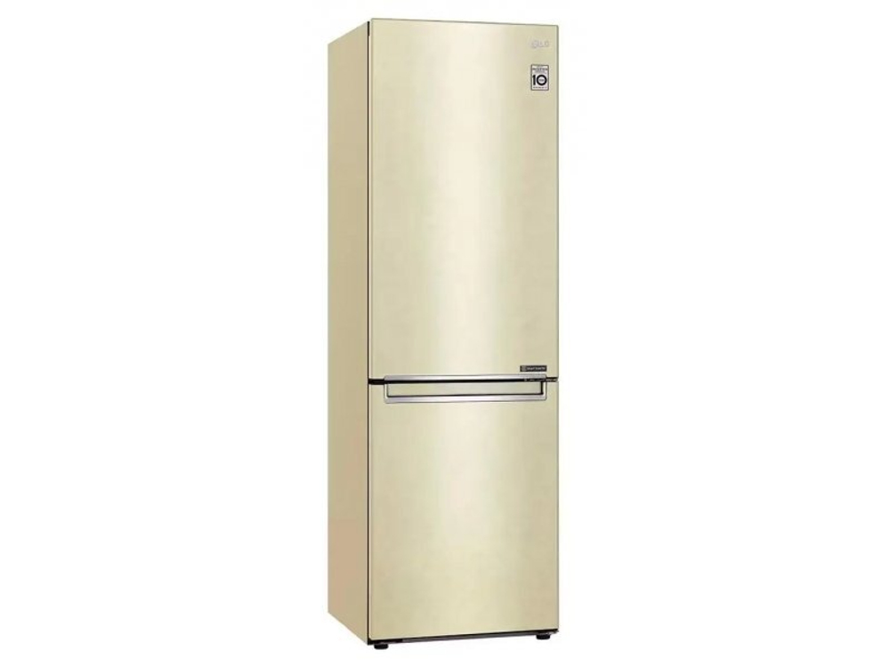 Холодильник двухкамерный LG GC-B459SECL инверторный бежевый