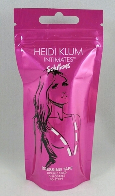 Клейкая лента для фиксации одежды и белья на теле (Цвет: прозрачный)