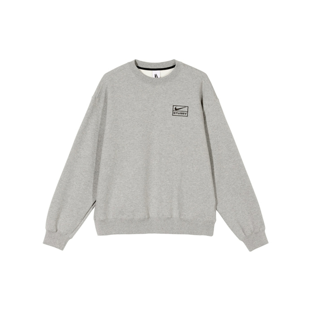 Толстовка Nike x Stussy Crew Fleece logo, CT4311-063