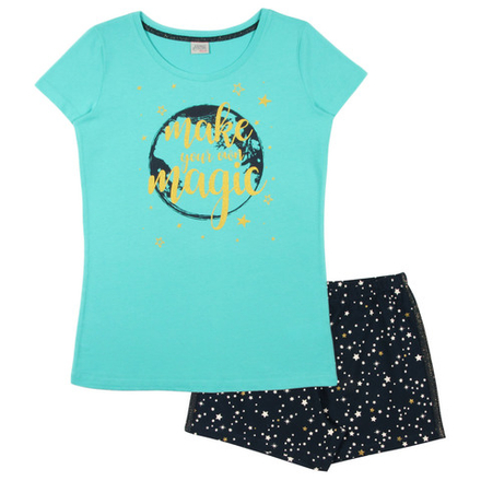 Комплект женский (футболка, шорты)