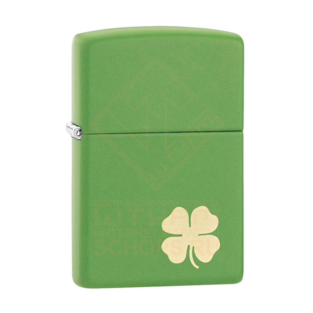 Зажигалка Zippo 21032 Счастливый клевер, Shamrock