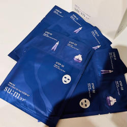 SU: M 37 Water - ful Timeless Water Gel Mask 3 Step KIT. Увлажняющая трёхступенчатая маска. 1шт