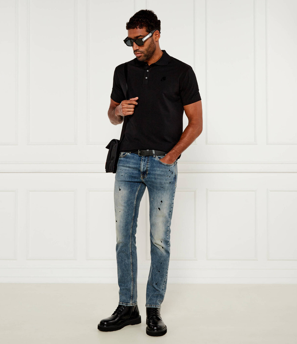 Поло Karl Lagerfeld - черный(745120 544221)