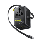 Зарядное устройство Baseus EnerCore CG11 Universal Travel 2AC+2U+2C+Retractable-C 70W
