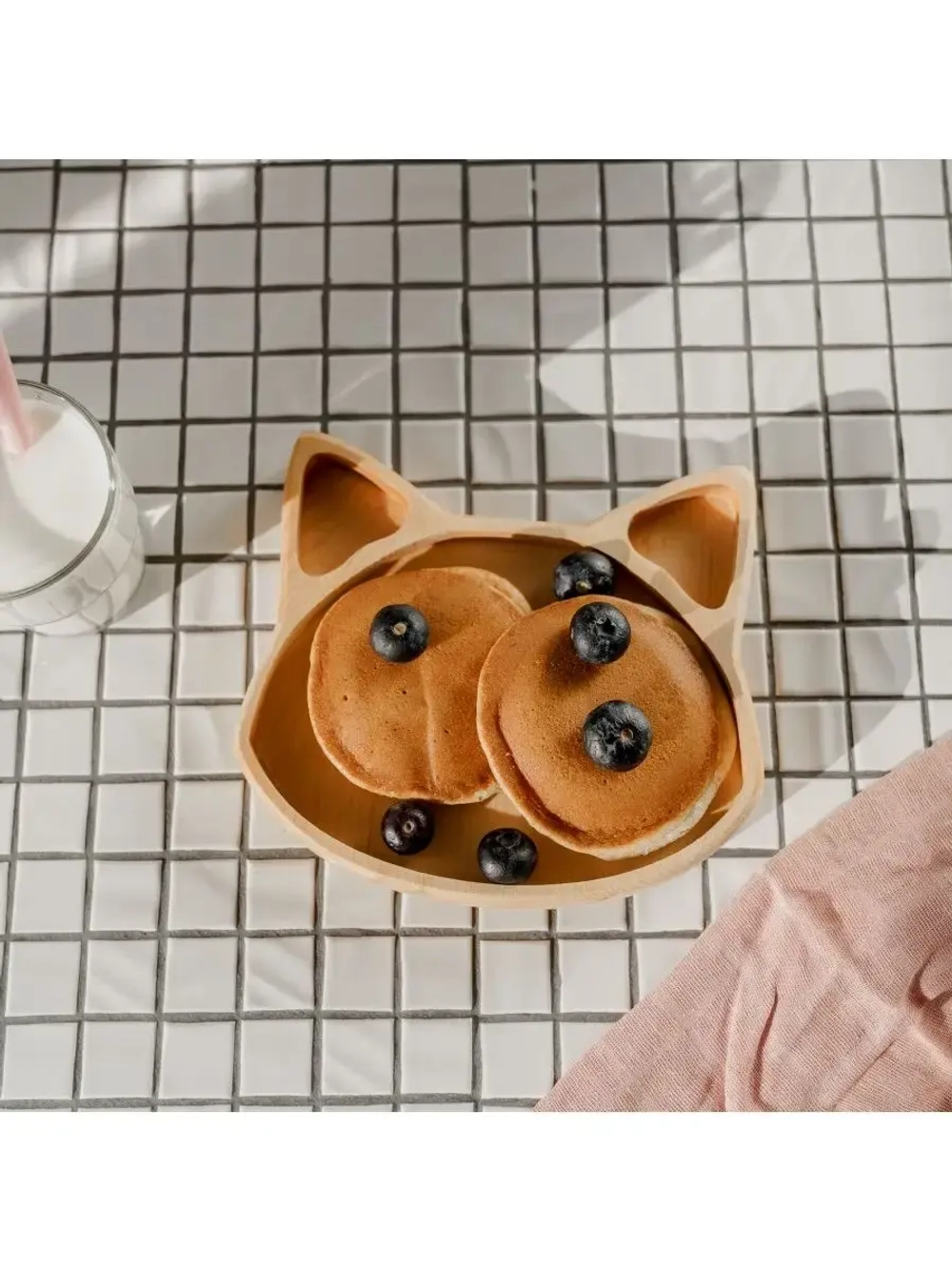 Деревянная менажница "Лиса" из кедра