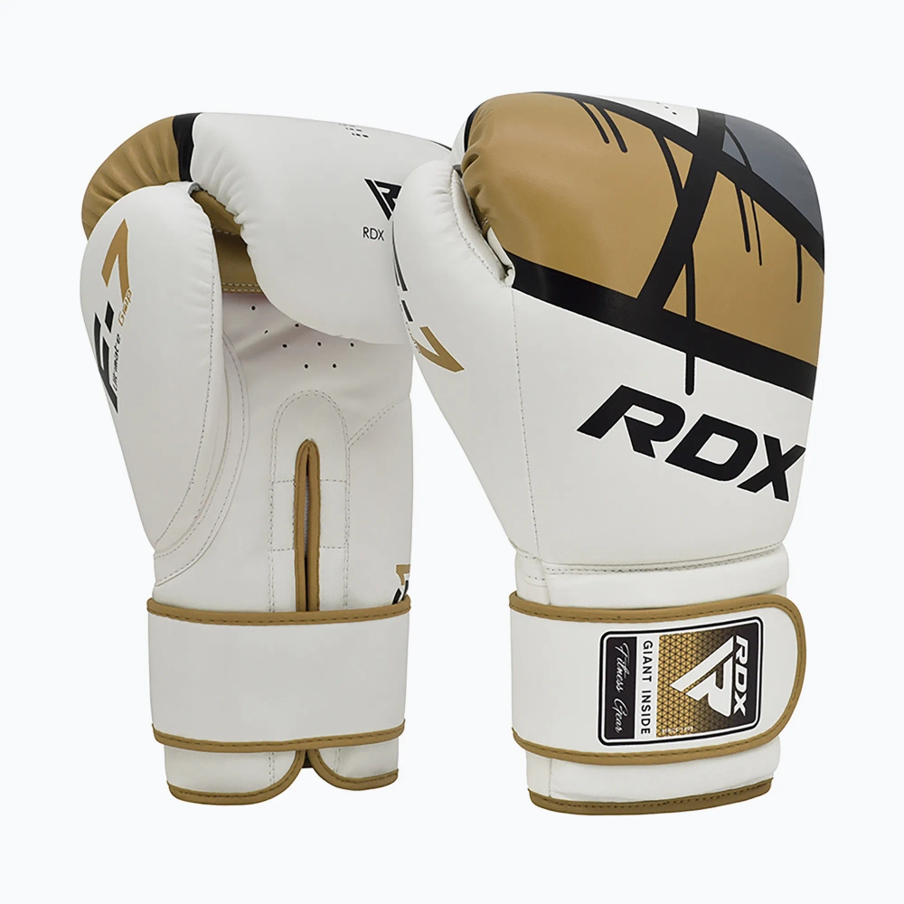 Боксёрские перчатки RDX BGR-F7 золото