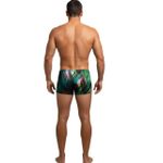 Мужские трусы боксеры зеленые с принтом Cosmos Colors CP30_PRO