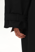 Утепленный плащ MAMIN | Черный