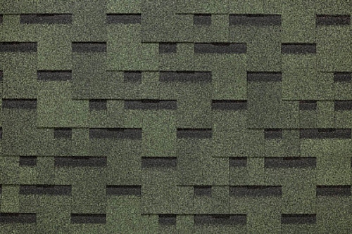 Гибкая черепица Döcke PIE EUROPA/ MATRIX/ Зеленый