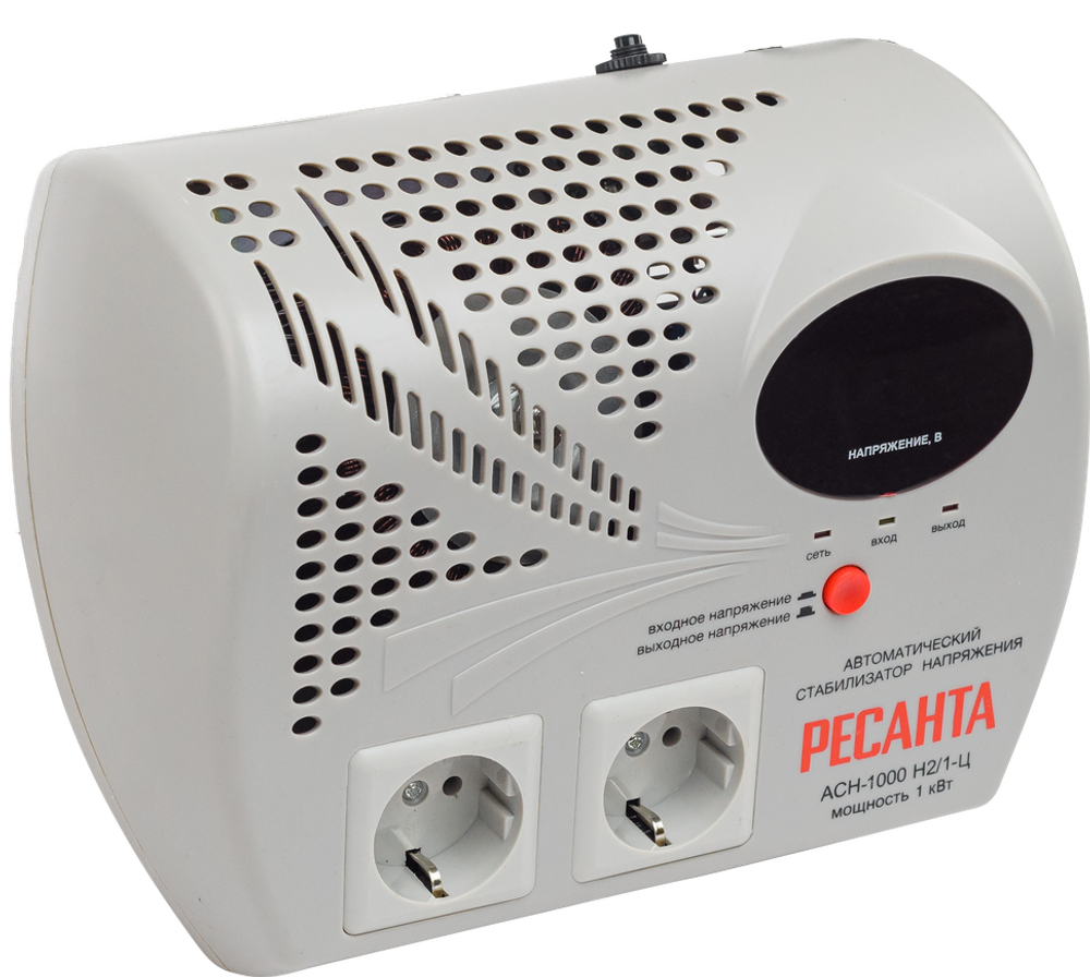 Стабилизатор напряжения серии LUX Ресанта АСН-1000Н2/1-Ц