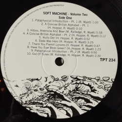 Винтажная виниловая пластинка LP Soft Machine Volume Two (EU 2009)