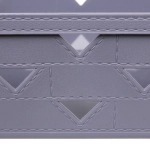 Корзинка для хранения «ЭНИГАРТ», цвет пыльно серый, 33*25.6*11см