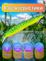 Воблер TsuYoki SIROTA 120SP 050