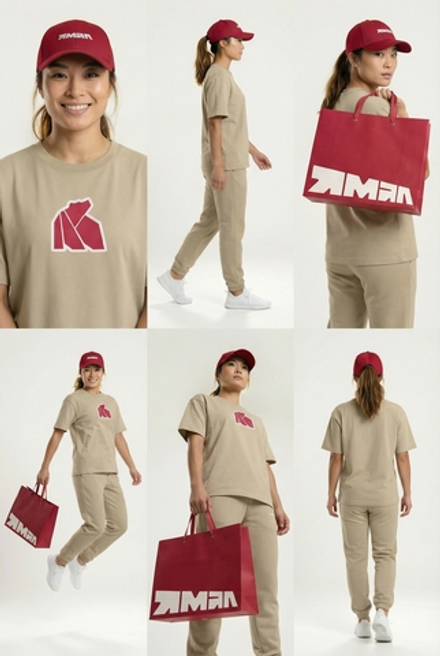 Футболка оверсайз с нанесением "Медведь"