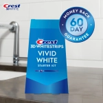 Отбеливающие полоски для зубов Crest 3D Whitestrips Vivid White