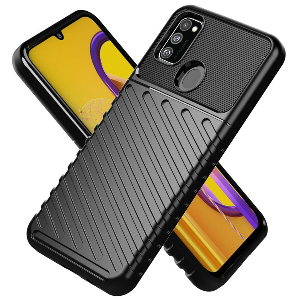 Чехол для Samsung Galaxy M30S цвет Black (черный), серия Onyx от Caseport