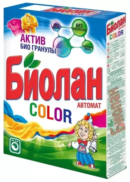 Стиральный порошок Биолан Color (автомат), 0.35 кг