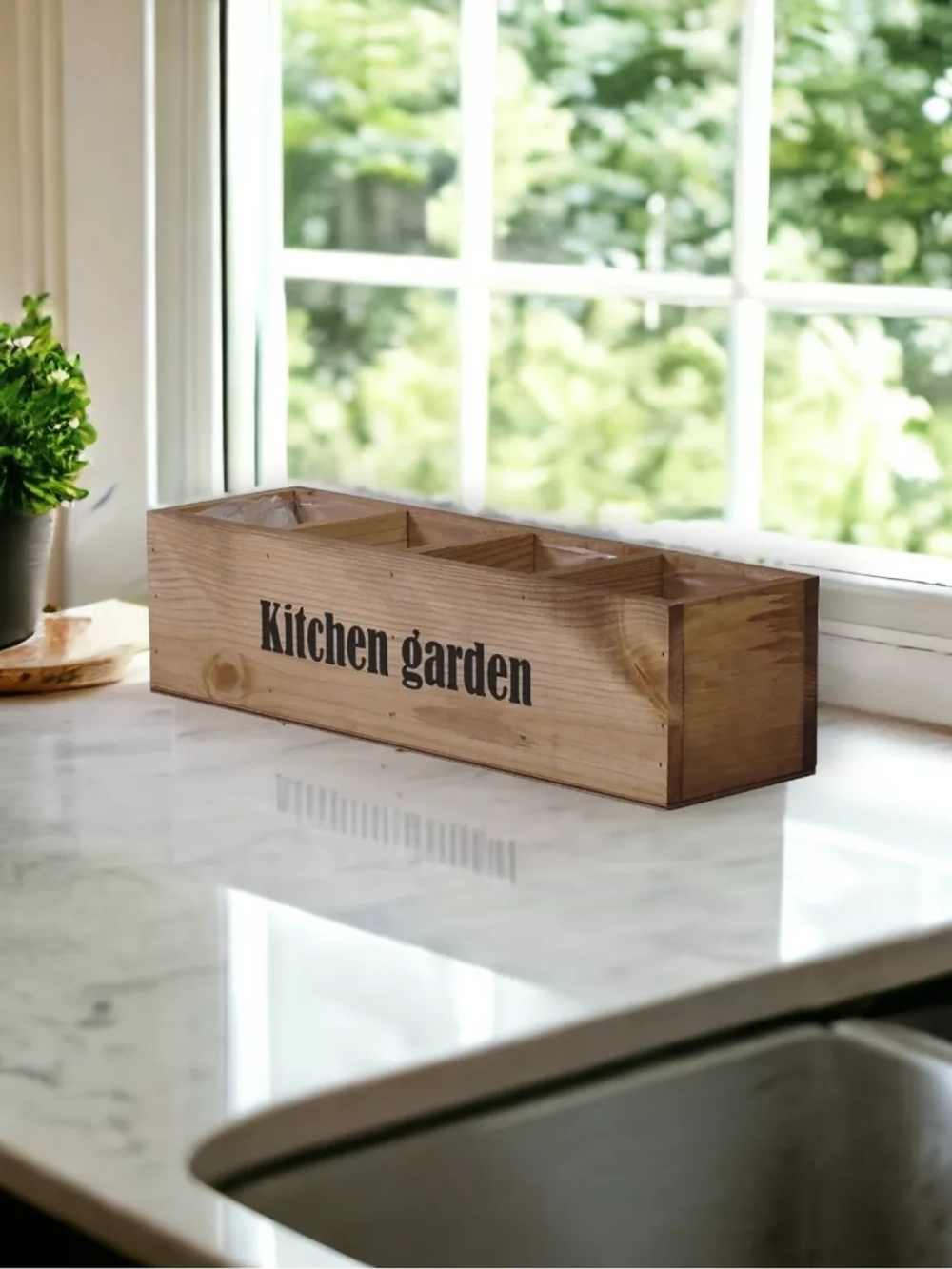 Деревянный органайзер для дома и сада Флоутард, венге