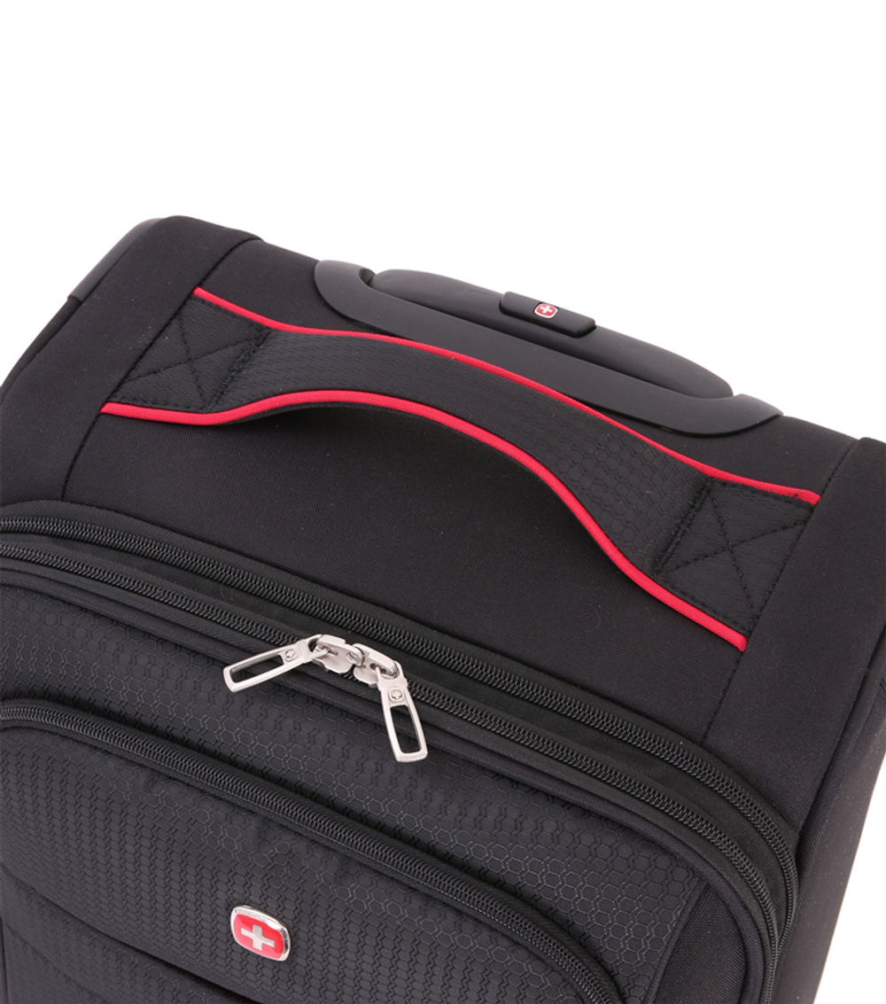 Чемодан Wenger Arosa, черный, 59,7x20x40,6 см, 48 л