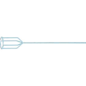Миксер Matrix для гипсовых смесей 80 x 530 мм, шестигранный хвостовик 8 мм (84841)