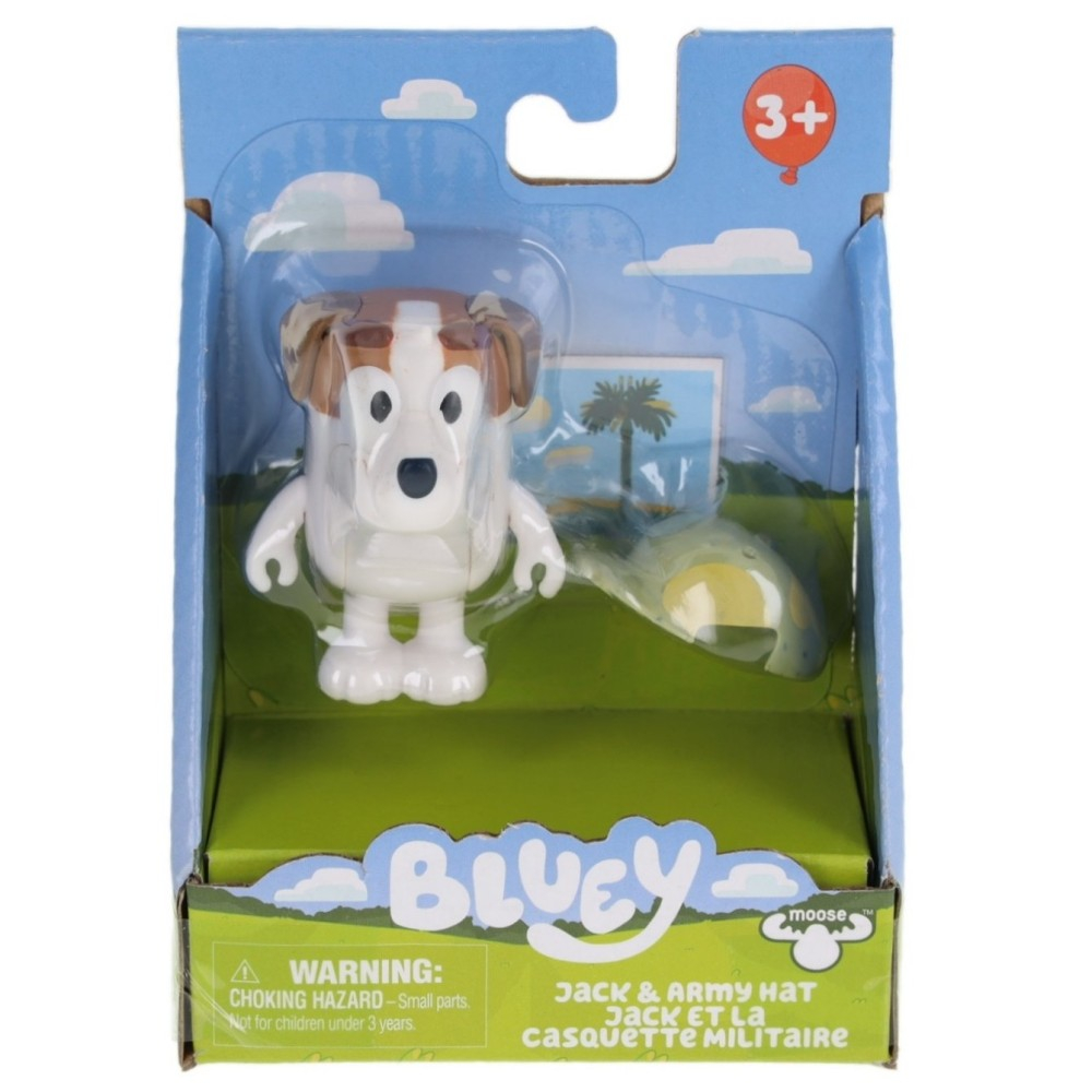 TM Toys BLU119192 G — Игровая фигурка Bluey Джек и армия с аксессуаром BLU119192 — фото 1