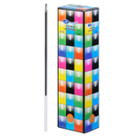 Стержень для шариковой ручки, Basir, синие чернила, 14 см, 0.5 мм, 144 шт