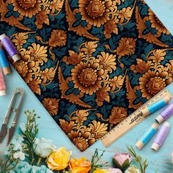 Ткань флис итальянский орнамент с вензелями