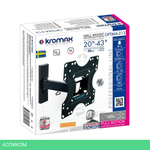 Кронштейн Kromax Optima-213 черный (29009)