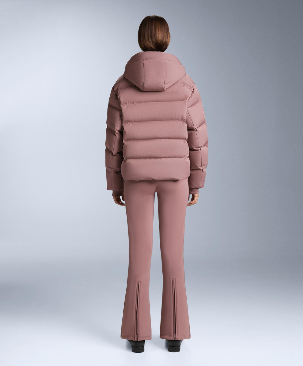 OYSHO Водонепроницаемая пуховая куртка Minardi Piume SKI, фиолетово-розовый