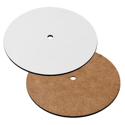 Подложка плотная ХДФ с отверстием 24 см