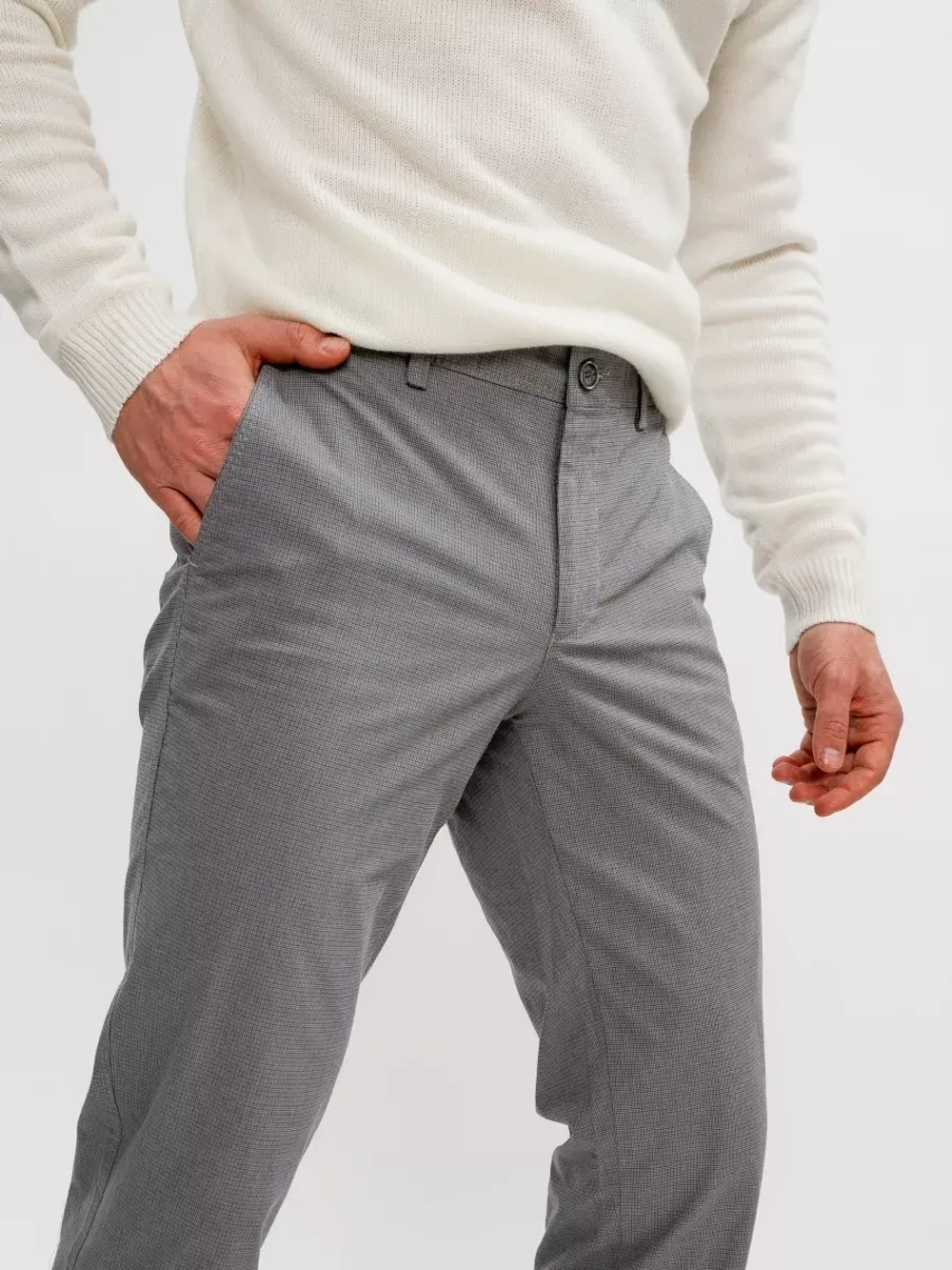 Брюки прямые чинос классические