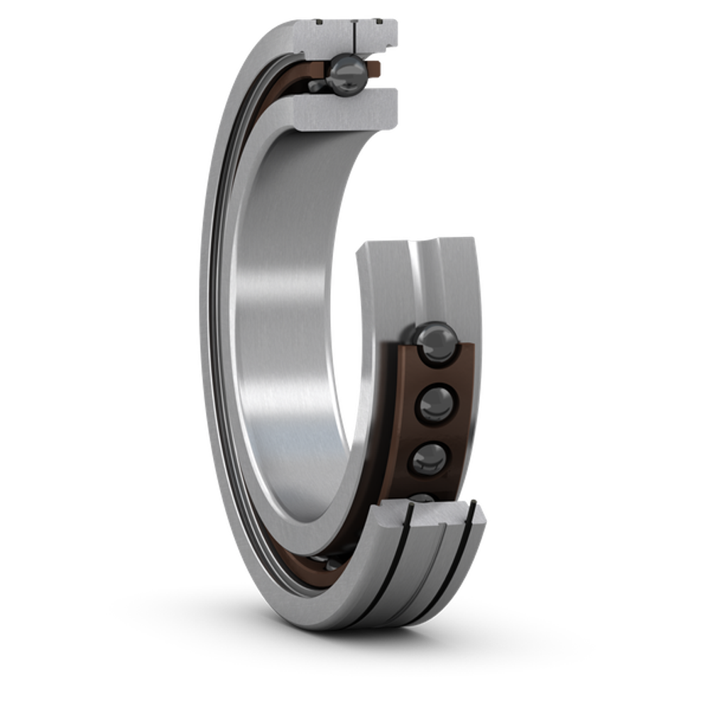 Прецизионный высокоскоростной универсальный однорядный радиально-упорный шарикоподшипник типа B, подходит для прямого масловоздушного смазывания 71908 ACBGA/HCP4AL