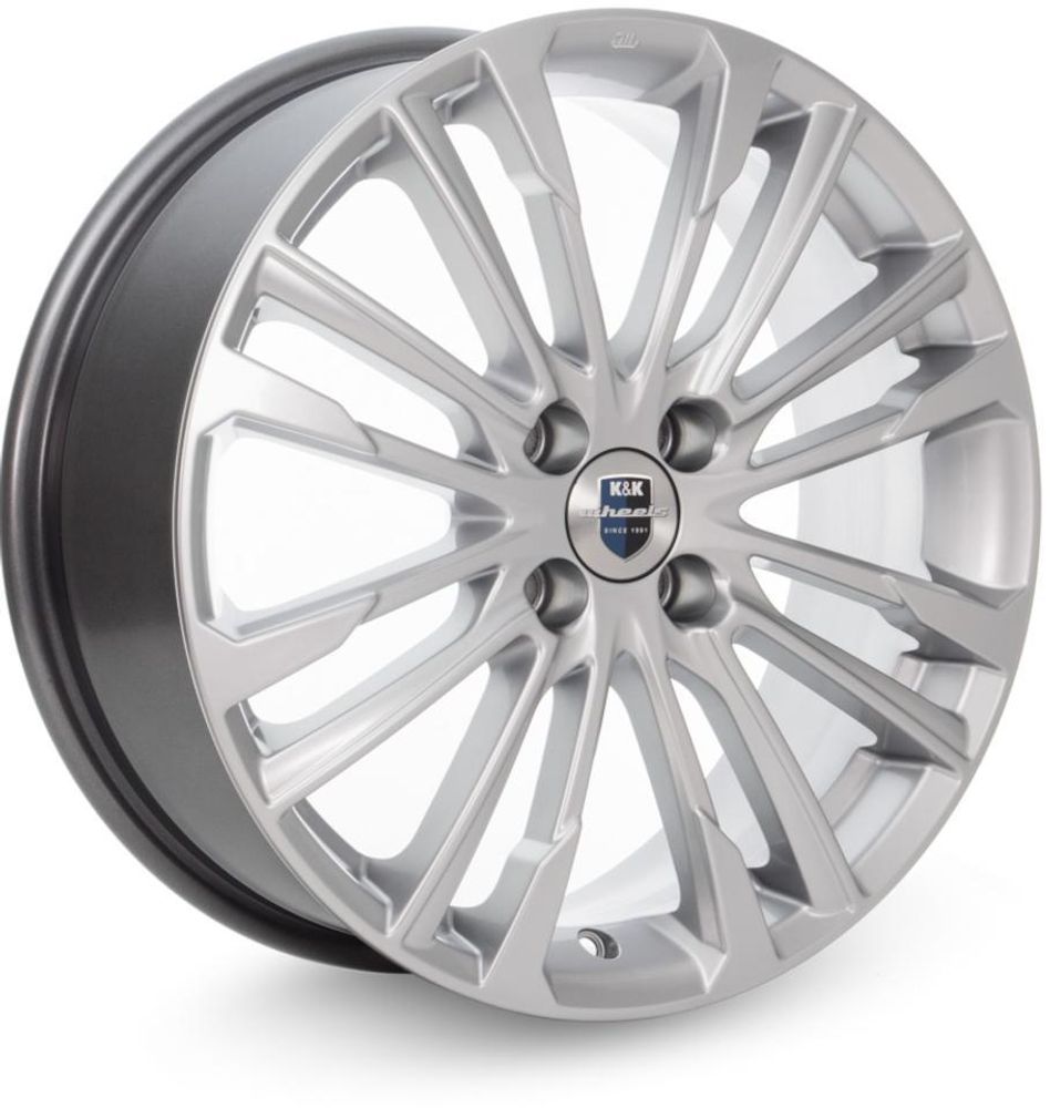 K&amp;K Сильверстоун 6.5x17 4x100 ET 41 Dia 60.1 (silver)