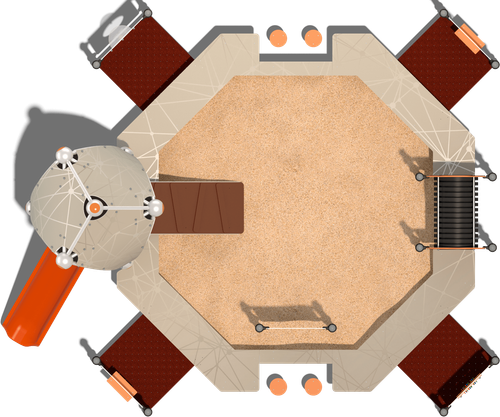 Игровой комплекс Алфавит (серия Vector)