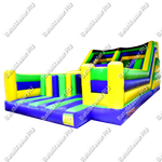 Надувная полоса препятствий "Веселые старты 2" 9*5,5*3,5