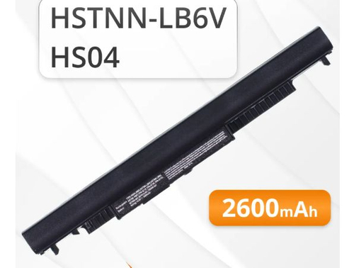 Аккумулятор для HP HS04, HSTNN-LB6V, 807957-001, HSTNN-LB6U (2600mAh, 14.8V)