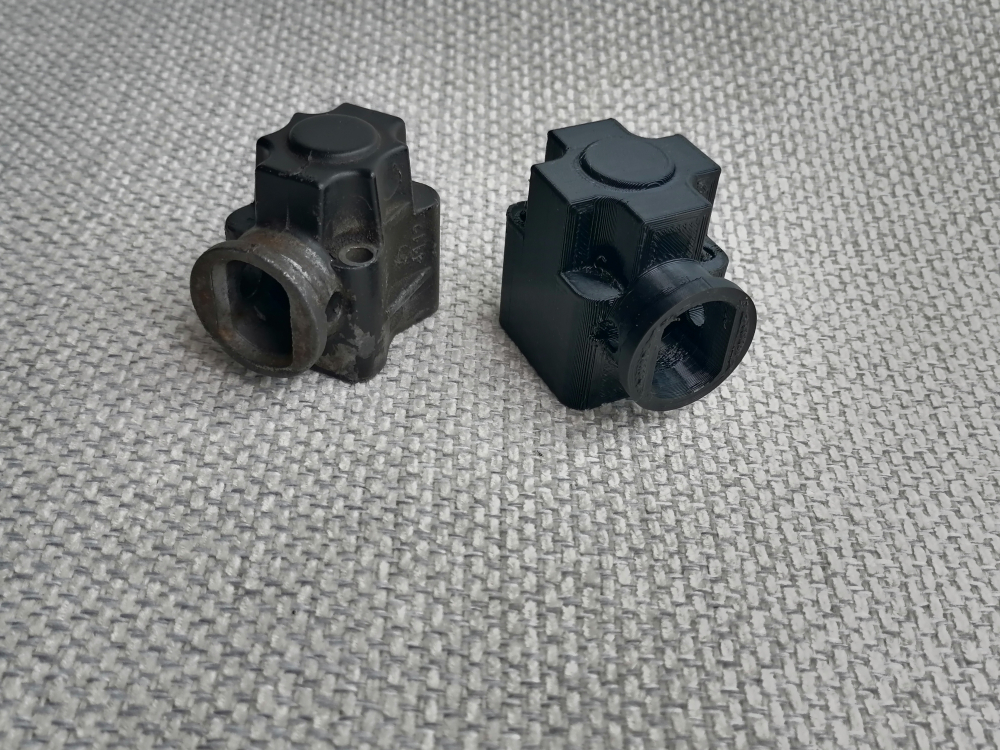 Корпус рычага для выносного управления гидрораспределителем. на хоз технику для а/м ГАЗ