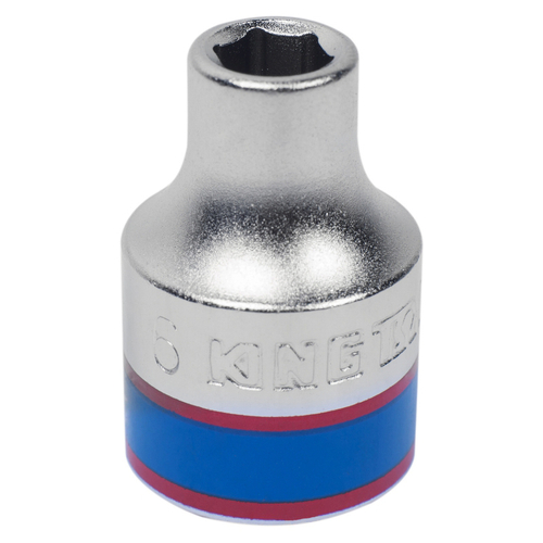 KING TONY (333506M) Головка торцевая стандартная шестигранная 3/8", 6 мм