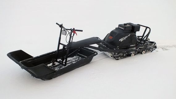 Мотобуксировщик ТОФАЛАР 500 с модулем Толкач