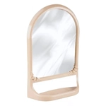 Зеркало (с полкой) (светло-бежевый)