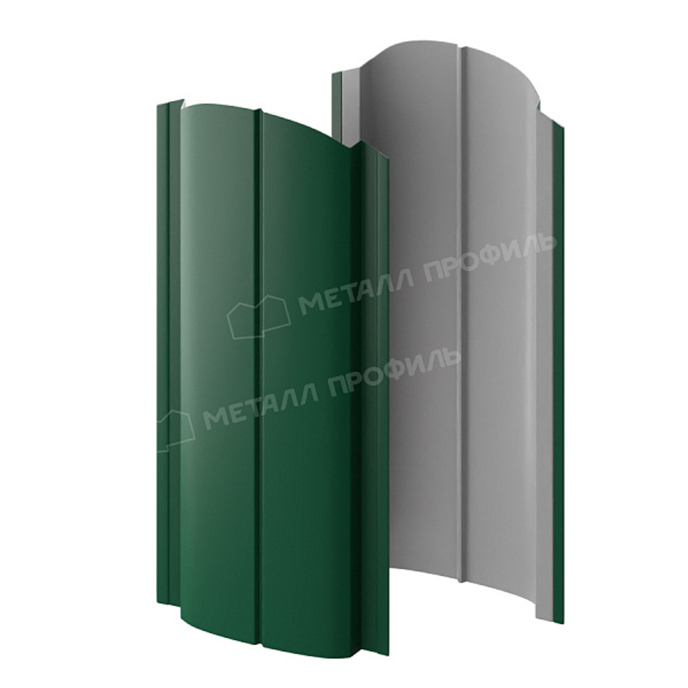 Штакетник металлический МП ELLIPSE 19х126