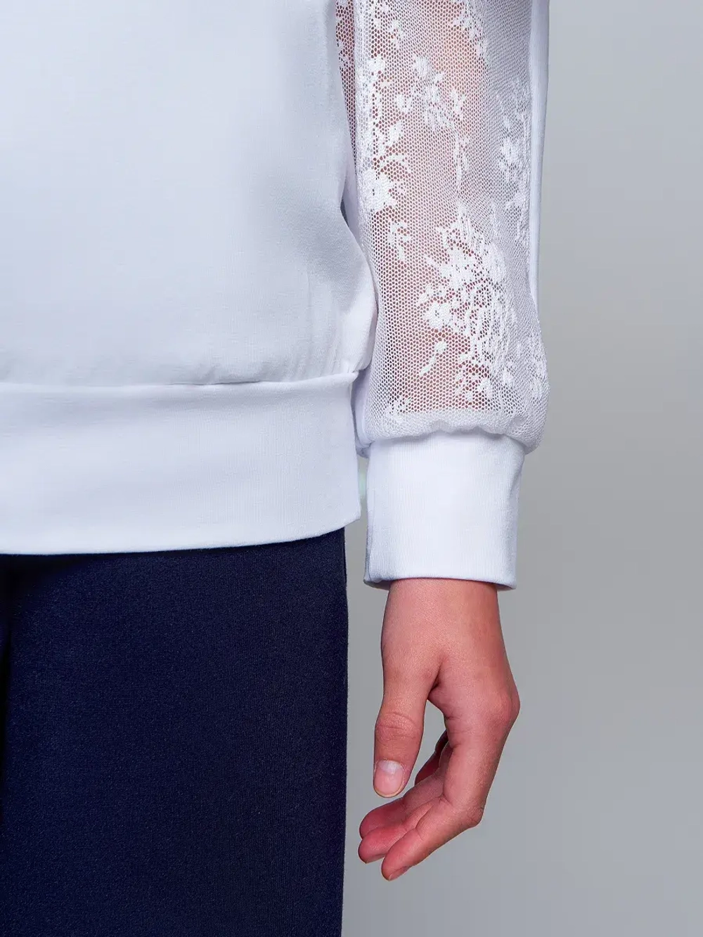 Блузка школьная для девочки нарядная