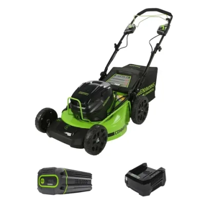 Аккумуляторная газонокосилка Greenworks GC82LM51SP2K8 82В (1 x 8 Ач, ЗУ) нож 51 см, 2515907U8