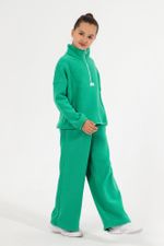 Костюм для девочки Скай-1 Виотекс ЗЕЛЁНЫЙ