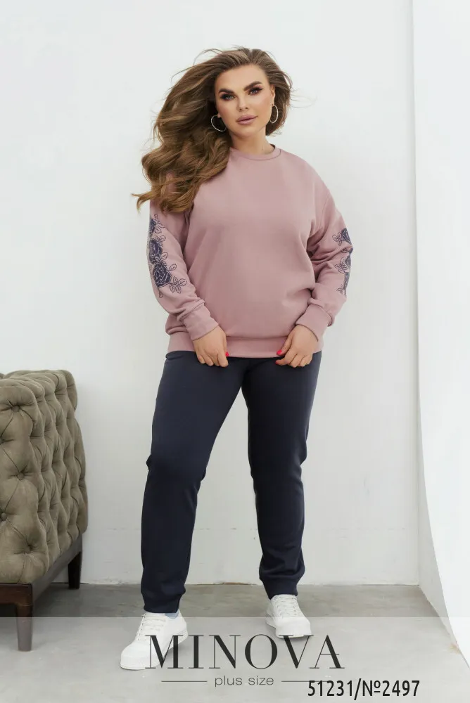 Костюм 2497-фреза-графит Minova